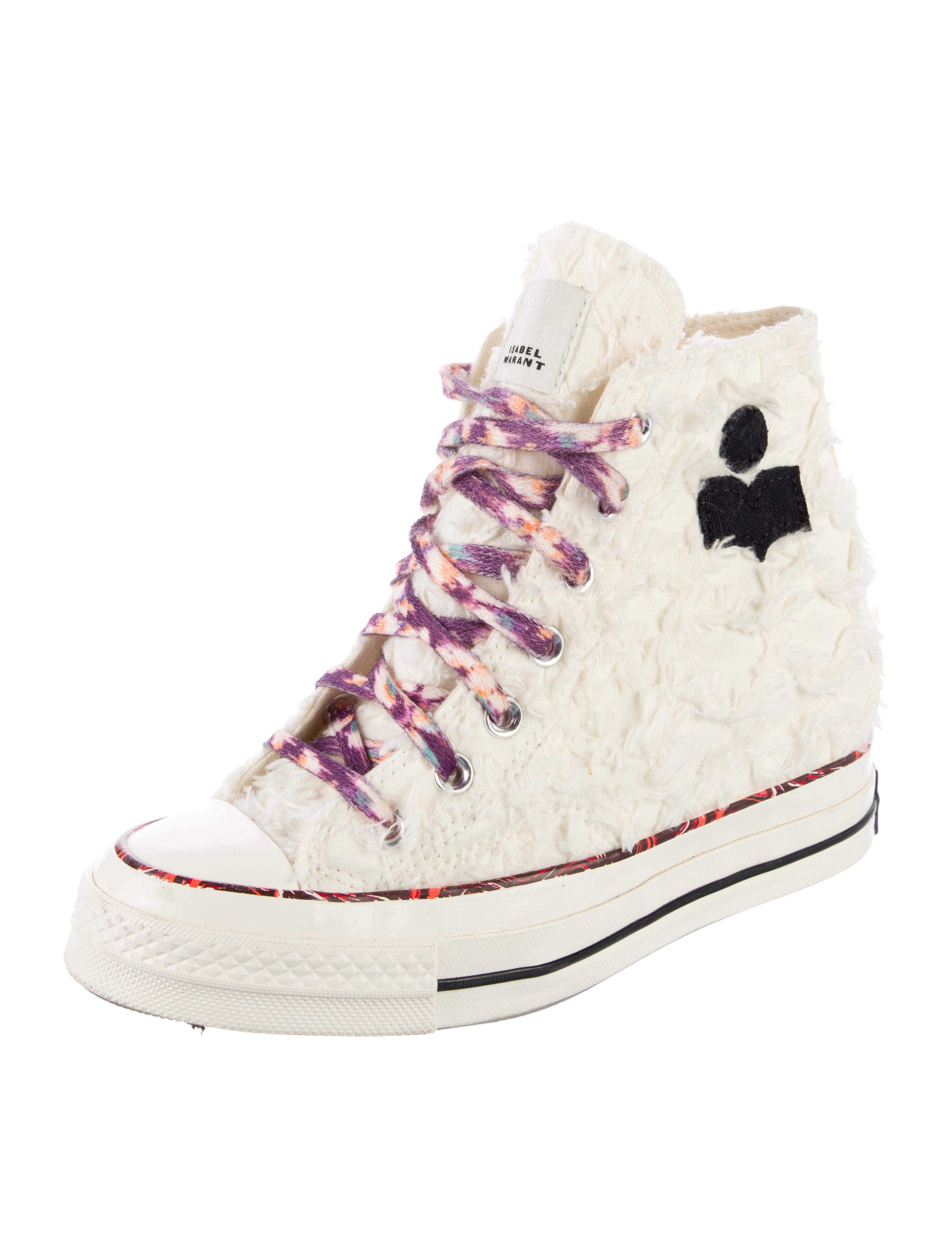 Converse x Isabel Marant Canvas Printed Athletic Sneakers