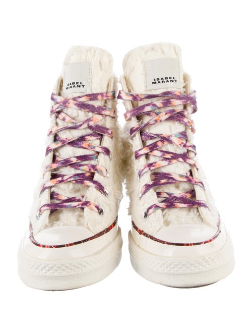 Converse x Isabel Marant Canvas Printed Athletic Sneakers