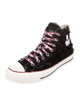Converse x Isabel Marant Canvas Printed Sneakers