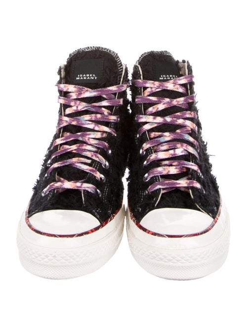 Converse x Isabel Marant Canvas Printed Sneakers