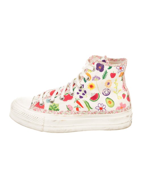 Converse x Isabel Marant Canvas Printed Sneakers