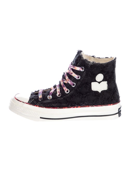 Converse x Isabel Marant Canvas Printed Sneakers