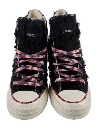 Converse x Isabel Marant Printed Wedge Sneakers