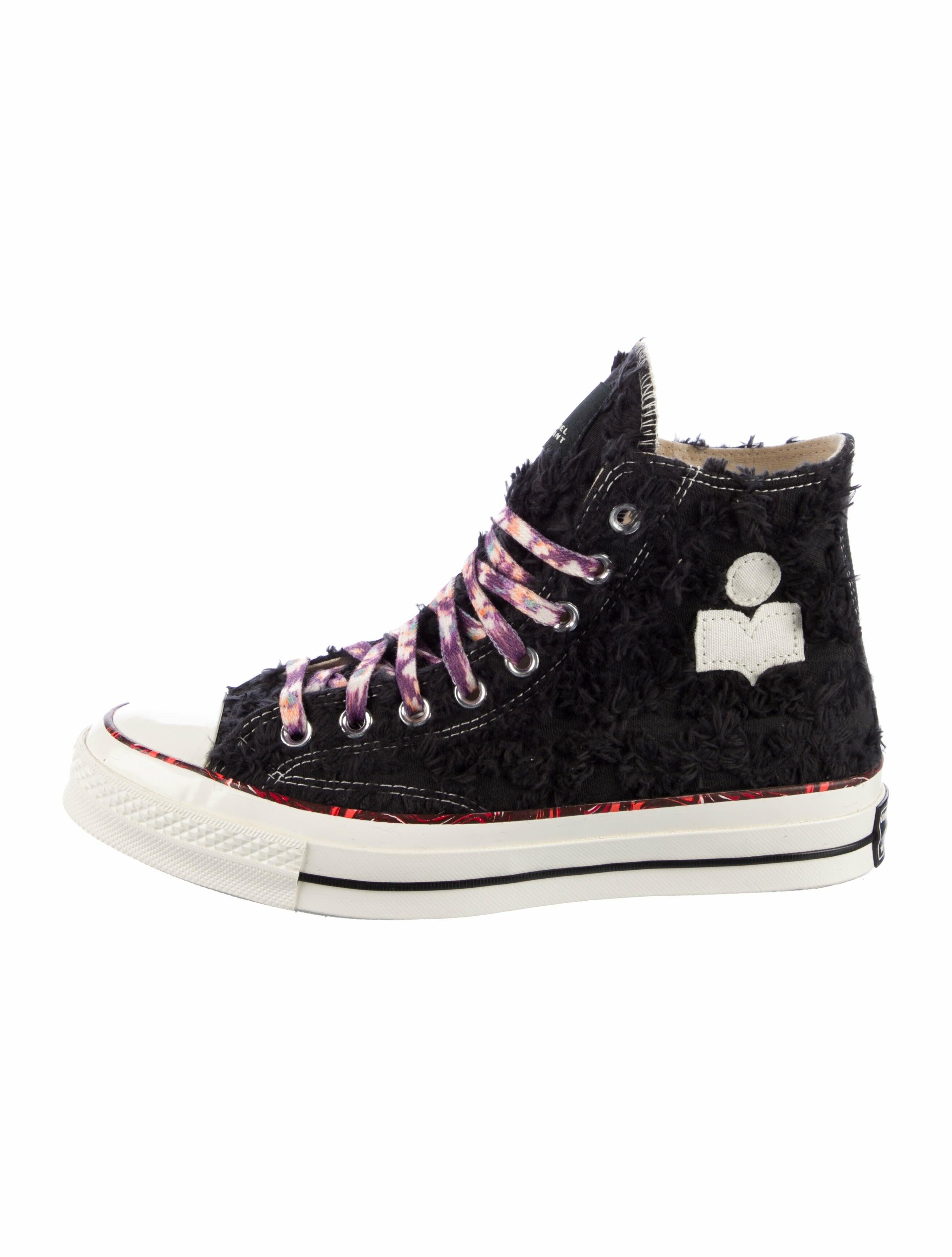 Converse x Isabel Marant Canvas Printed Sneakers
