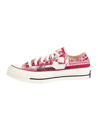 Converse x Isabel Marant Canvas Printed Sneakers