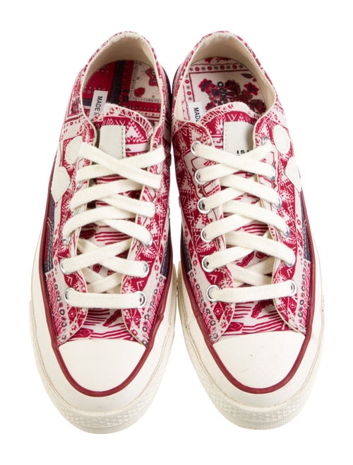 Converse x Isabel Marant Canvas Printed Sneakers