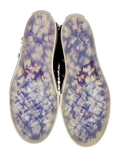 Converse x Isabel Marant Canvas Colorblock Pattern Wedge Sneakers