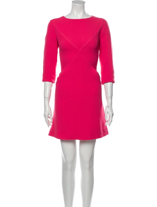 Courrèges Wool Mini Dress Wool