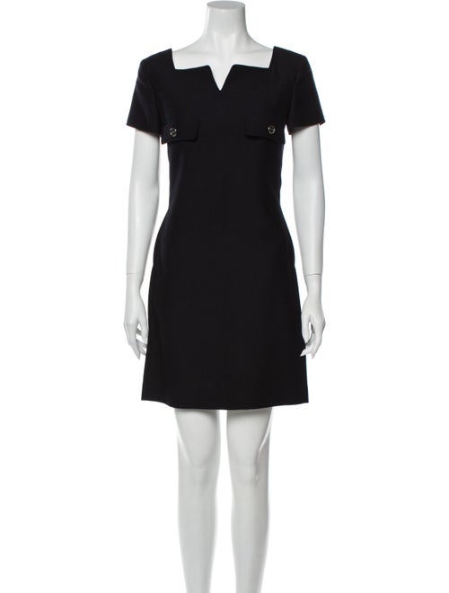 Courrèges Wool Mini Dress Wool