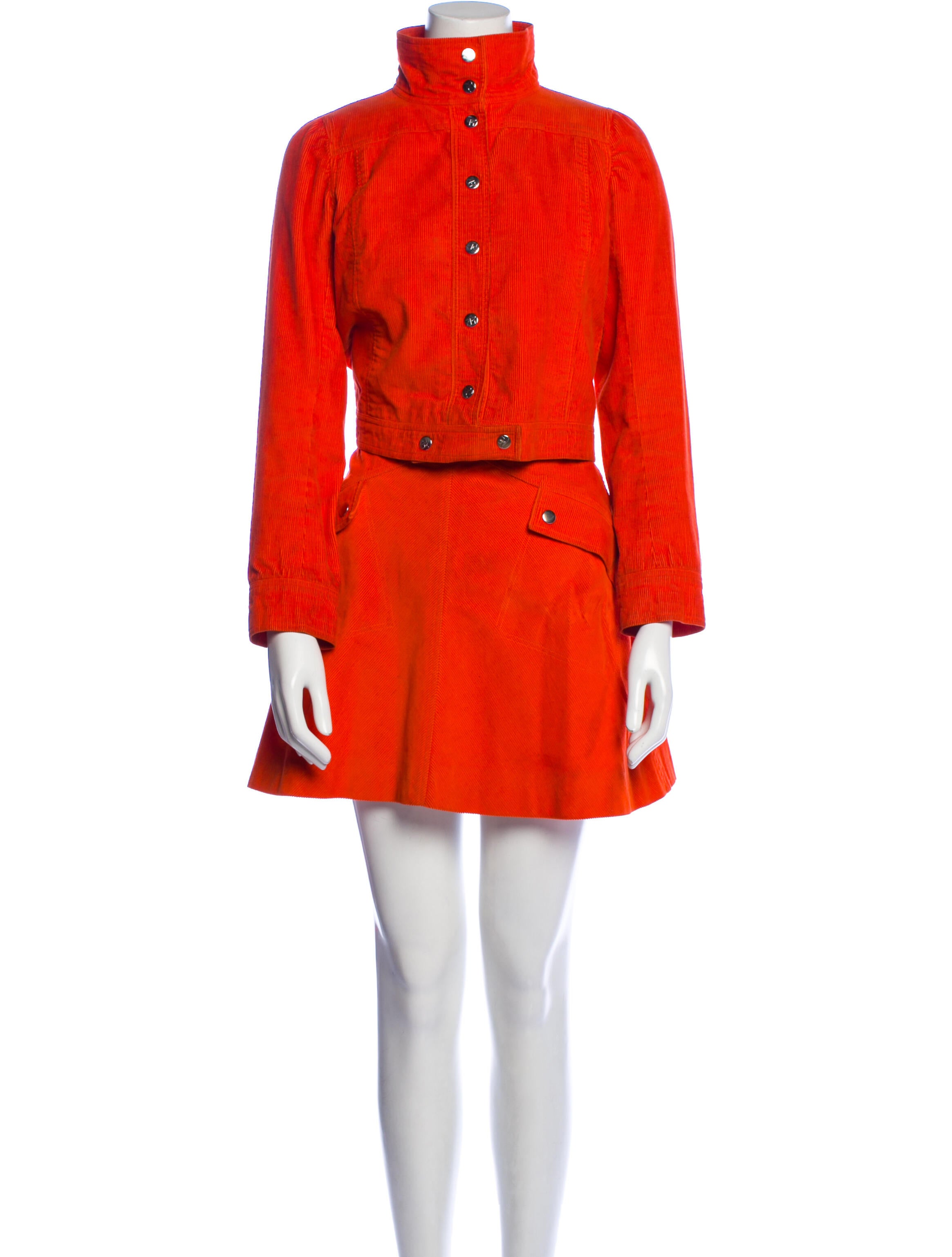 Courrèges Vintage 1970's Skirt Set