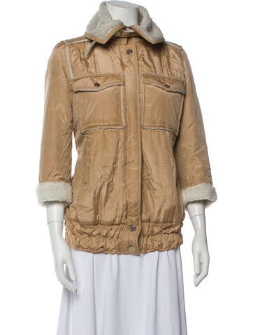 Courrèges Coats Vintage 1970's Faux Fur Coat XS