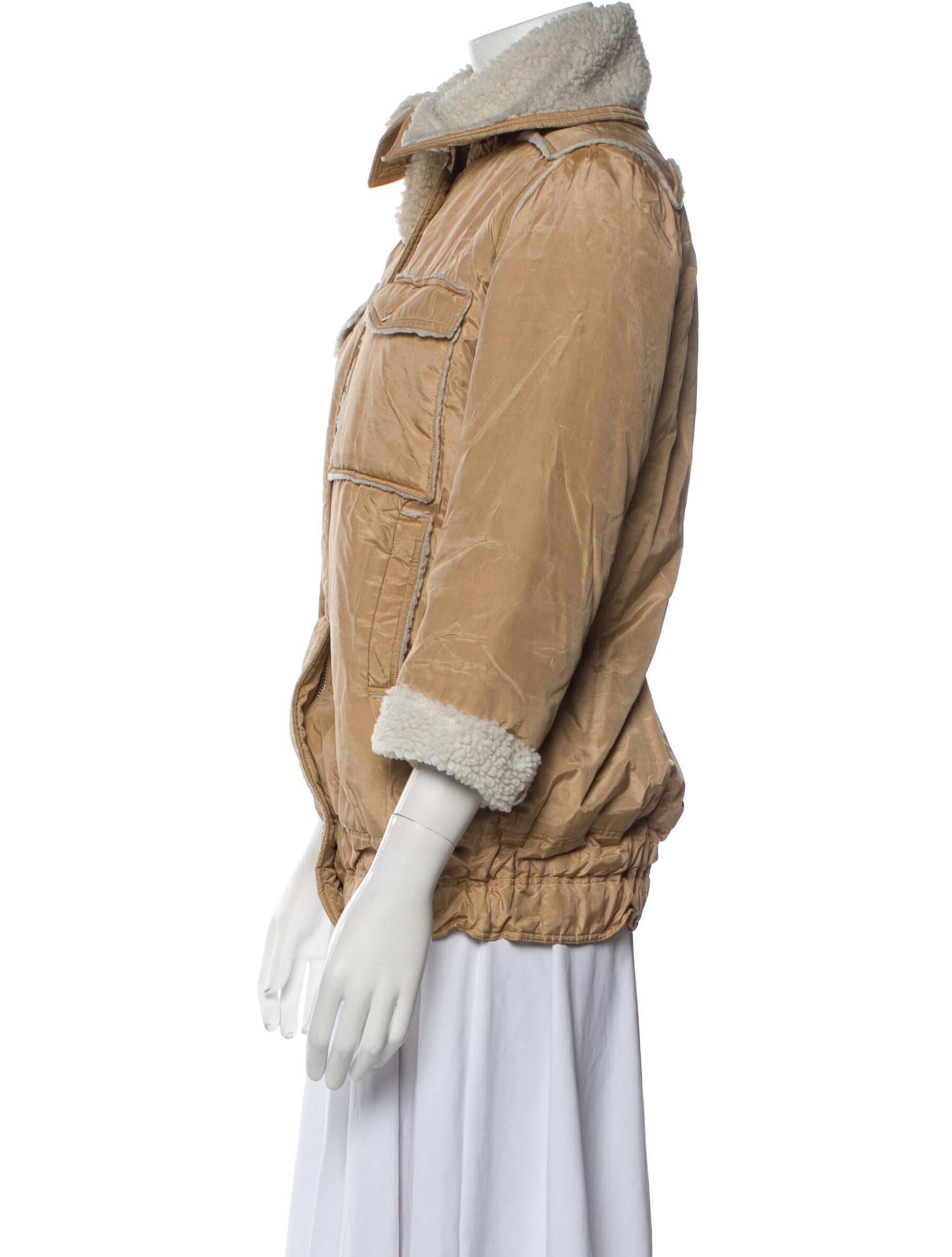 Courrèges Vintage 1970's Faux Fur Coat