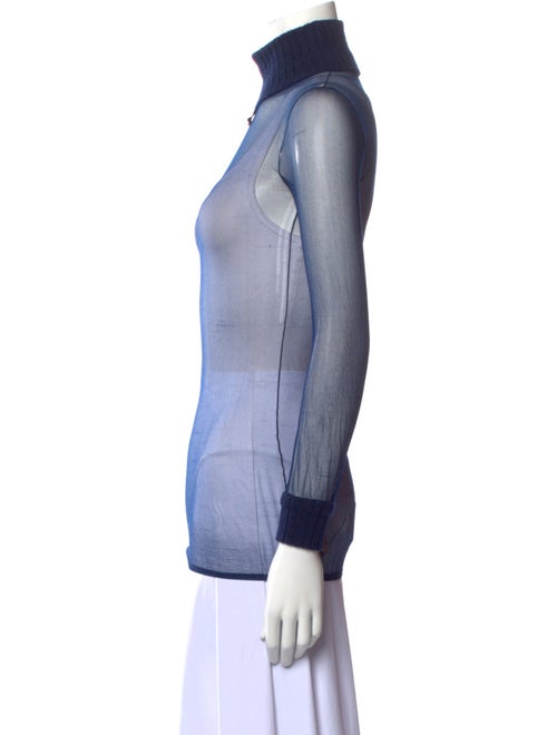 Courrèges Turtleneck Long Sleeve Top