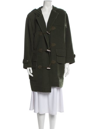 Courrèges Late 1980's - Early 1990's Peacoat