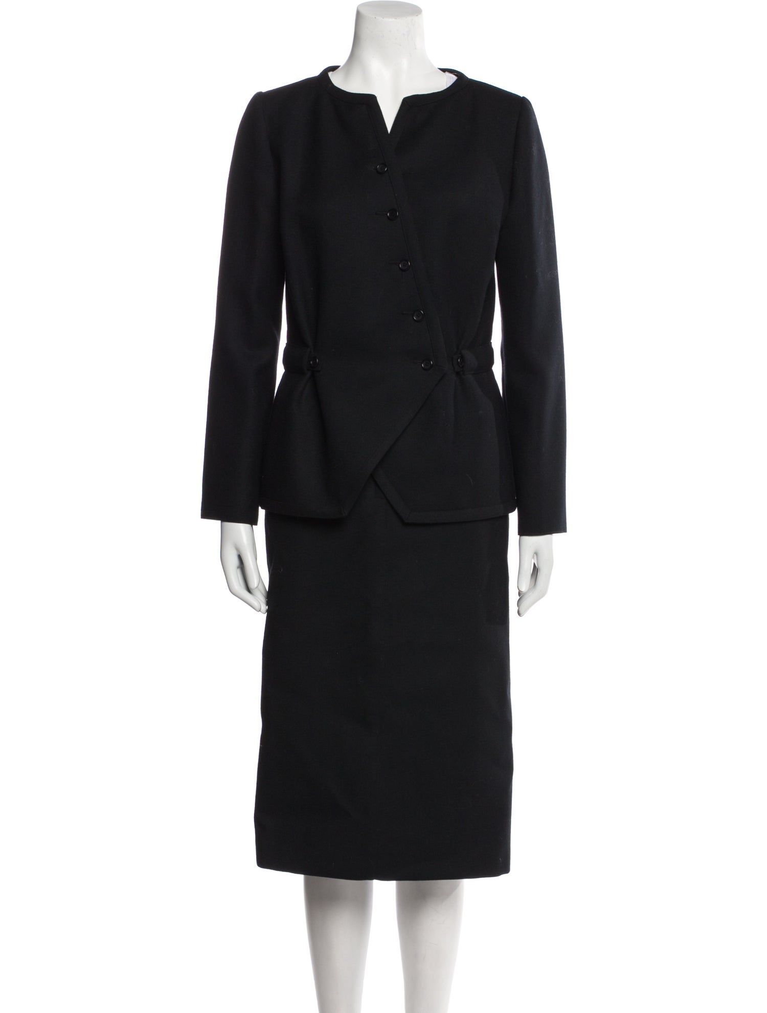 Courrèges Vintage 1970's Skirt Set