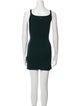 Courrèges Square Neckline Mini Dress