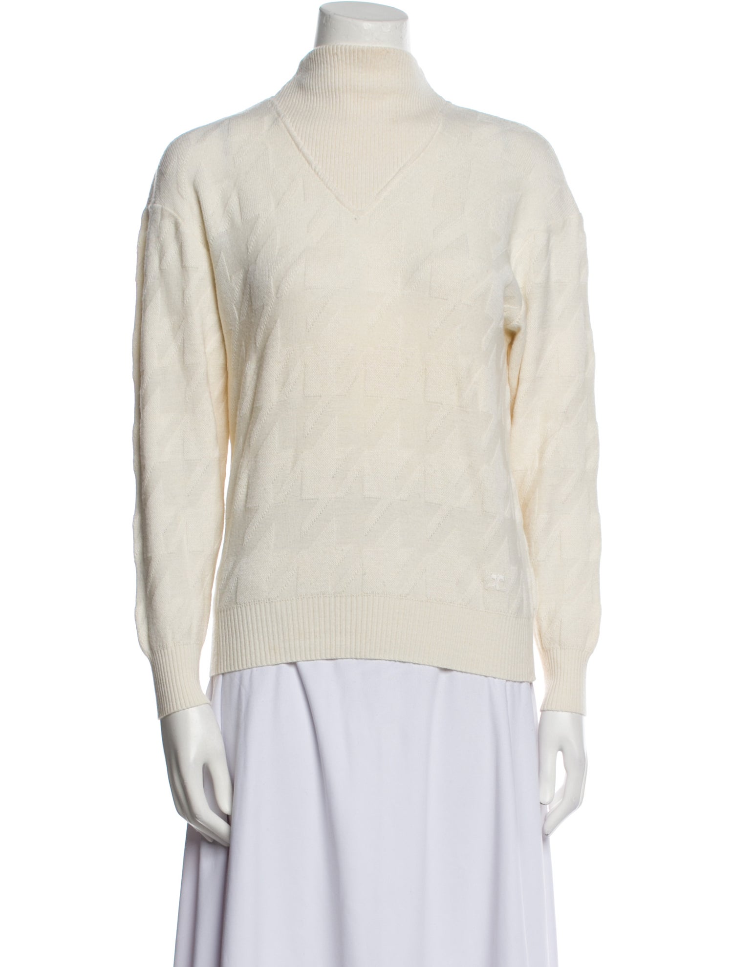 Courrèges Vintage Late 1970's - Early 1980's Sweater