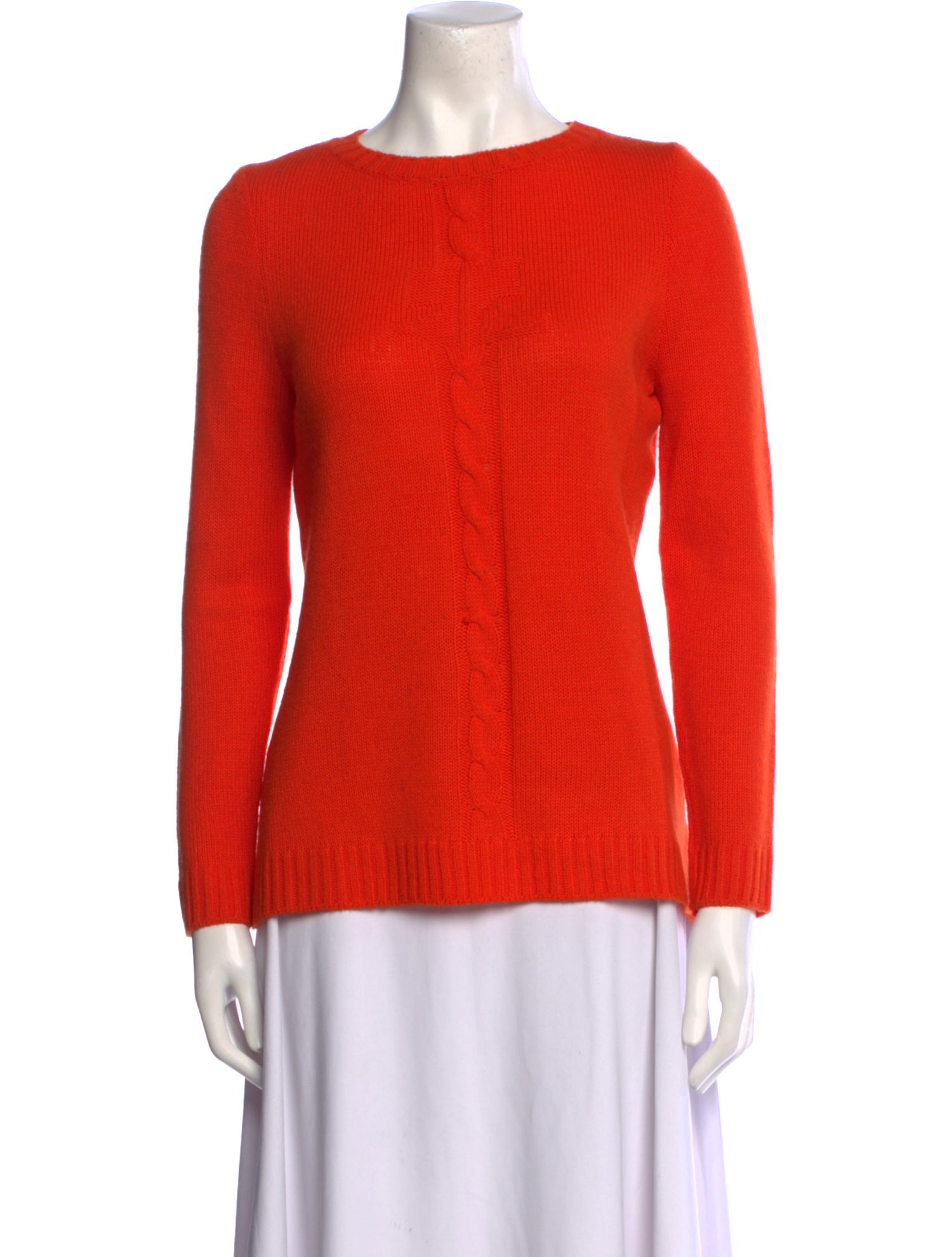 Courrèges Merino Wool Crew Neck Sweater