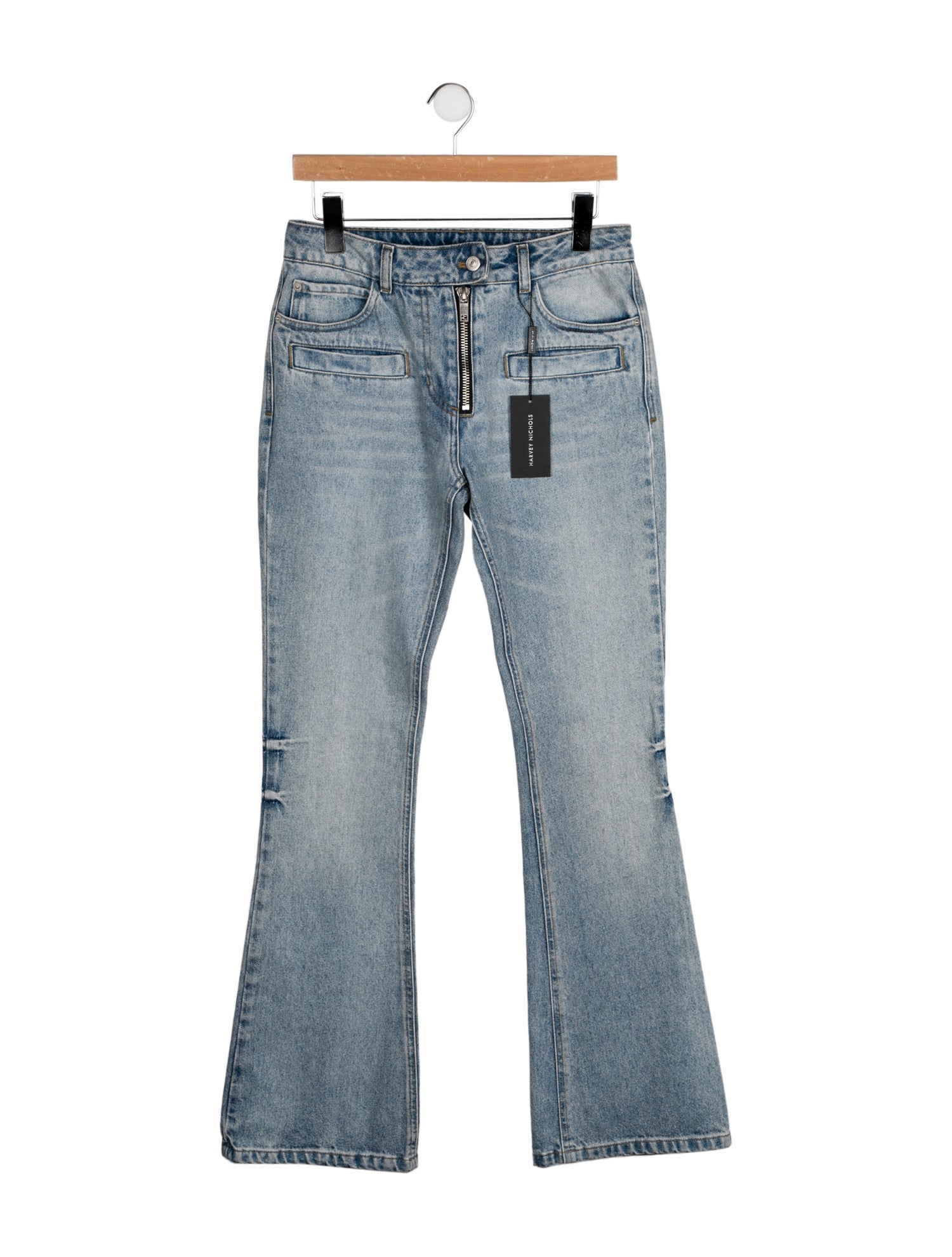 Courrèges Mid-Rise Wide Leg Jeans w/ Tags