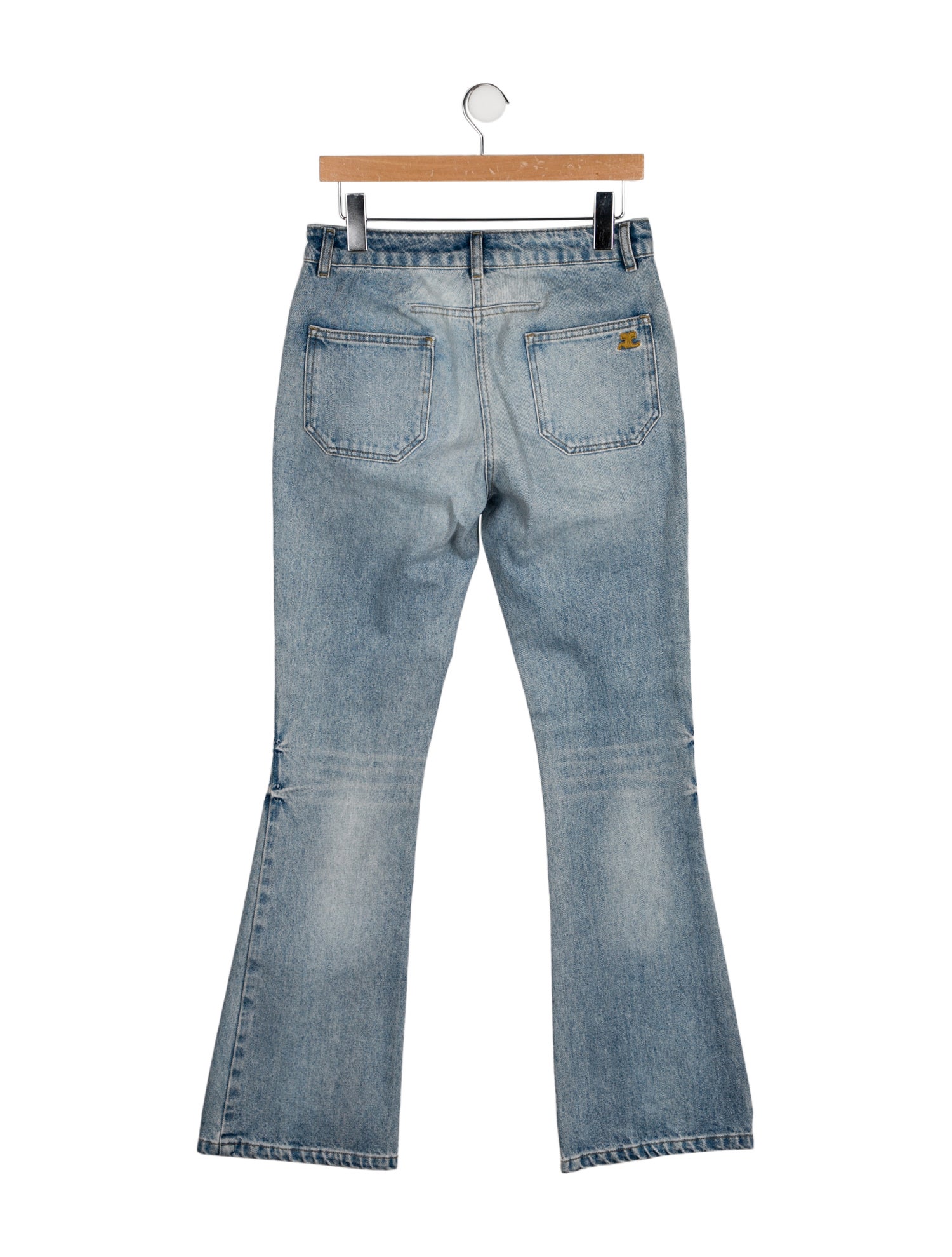 Courrèges Mid-Rise Wide Leg Jeans w/ Tags