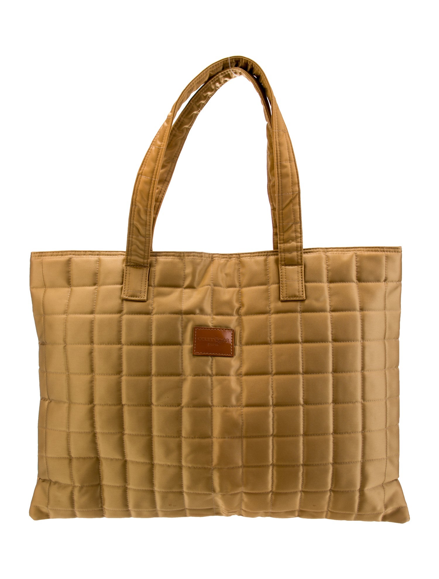 Courrèges Satin Tote