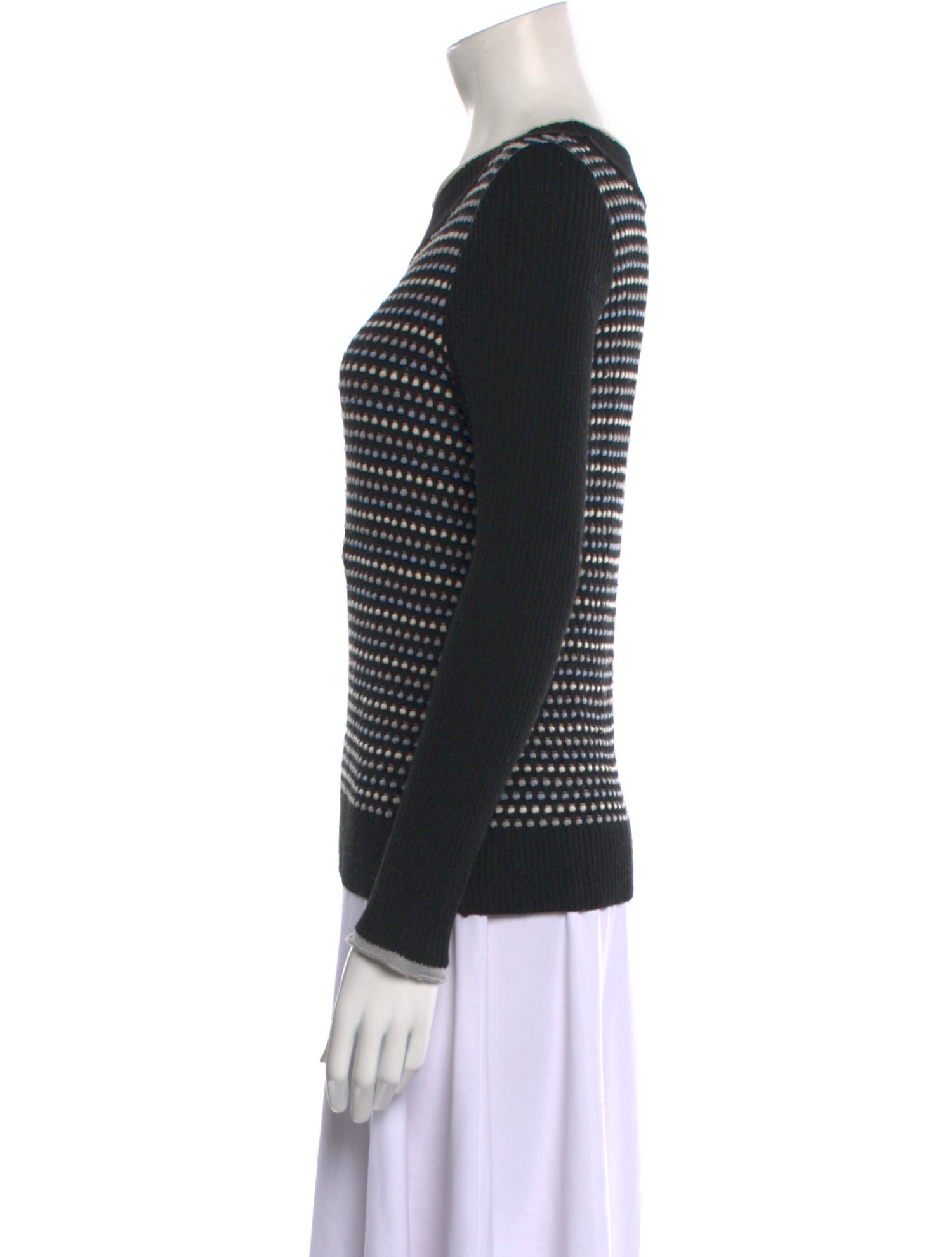 Courrèges Crew Neck Long Sleeve Sweatshirt