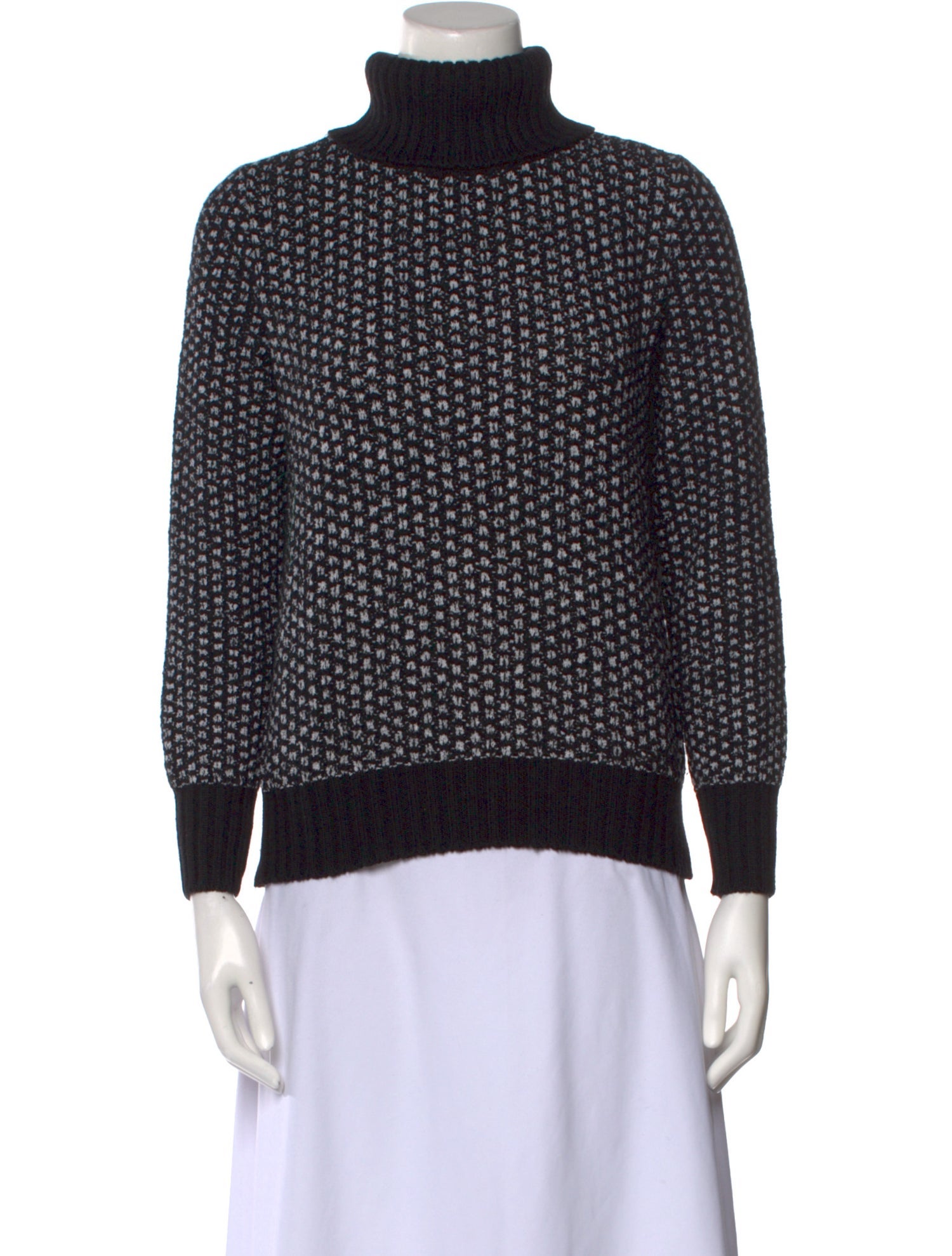 Courrèges Angora Turtleneck Sweater