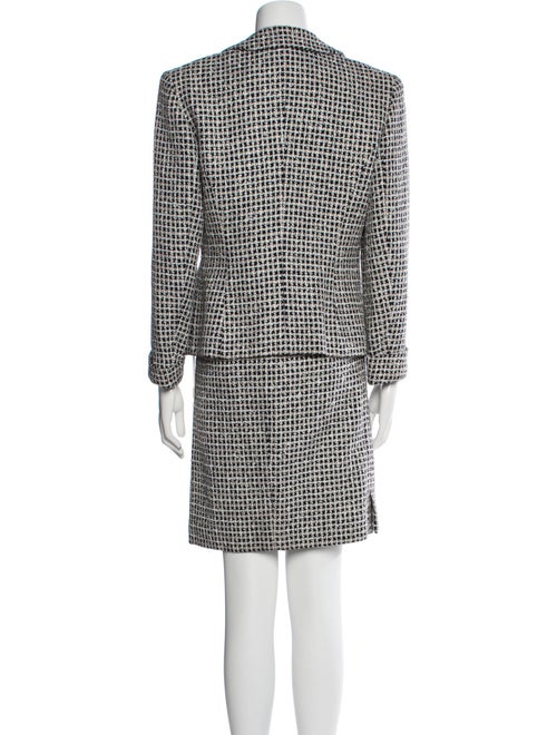 Courrèges Wool Printed Skirt Set