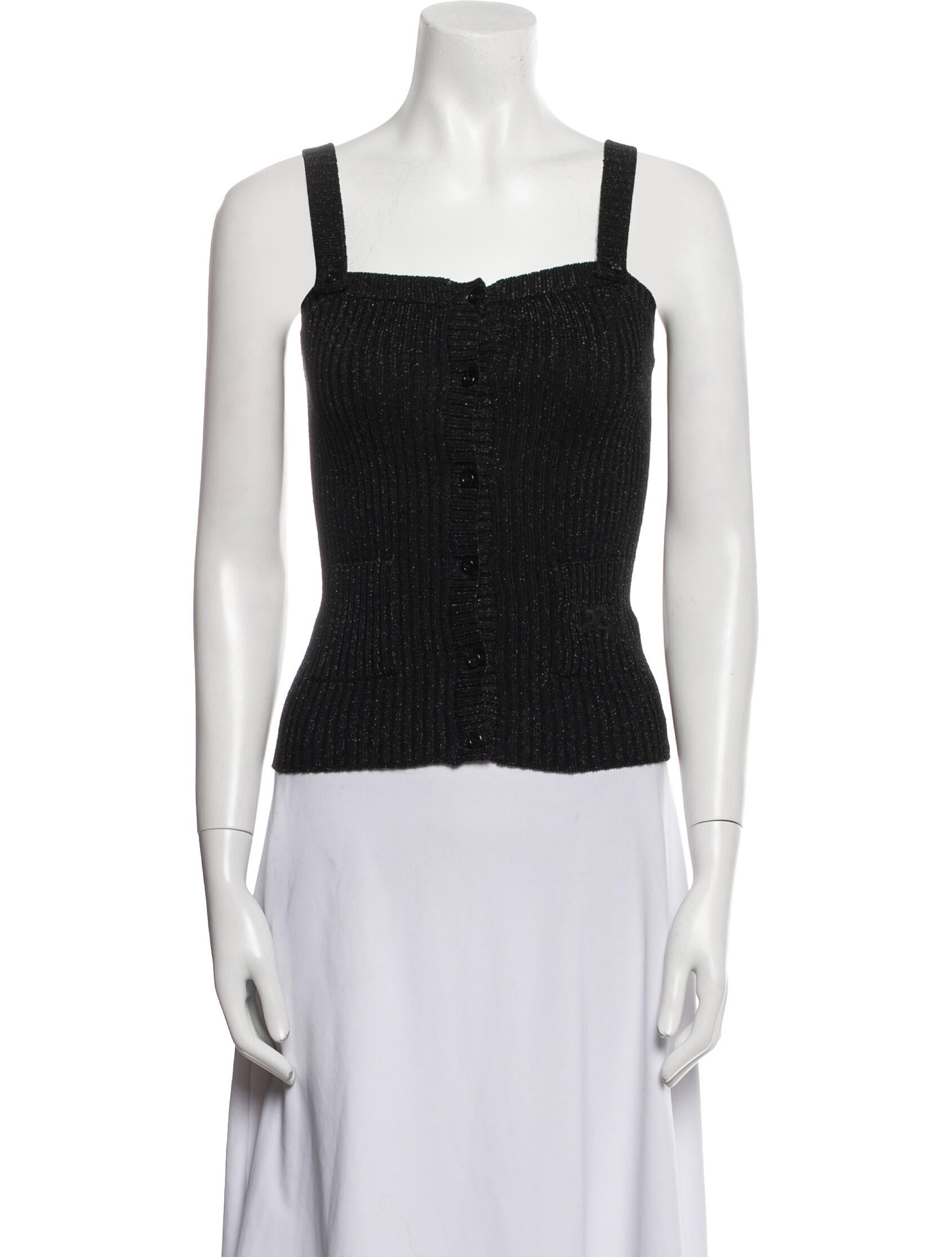 Courrèges Vintage 1970's Crop Top