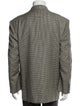 Courrèges Wool Houndstooth Print Blazer