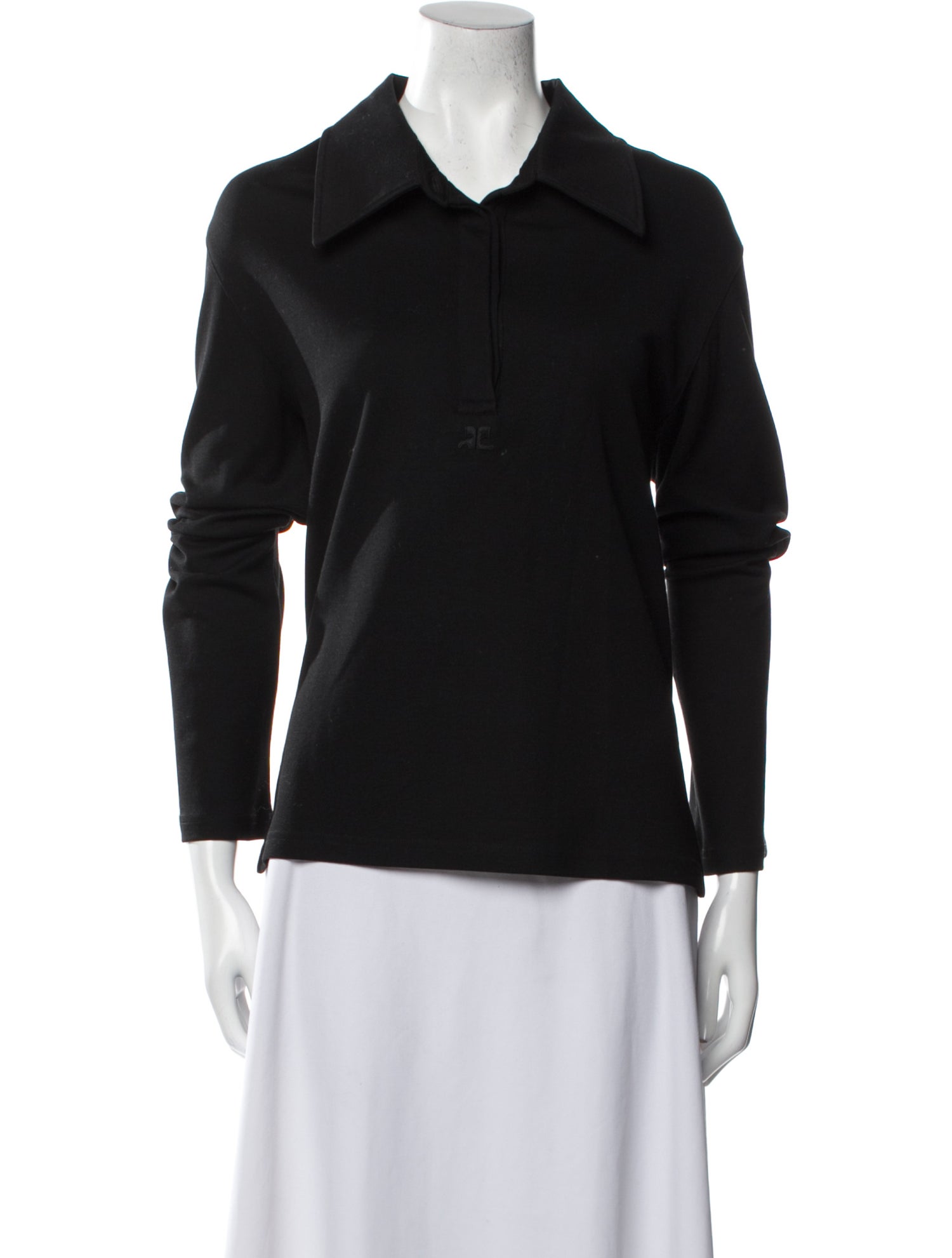 Courrèges Three-Quarter Sleeve Top