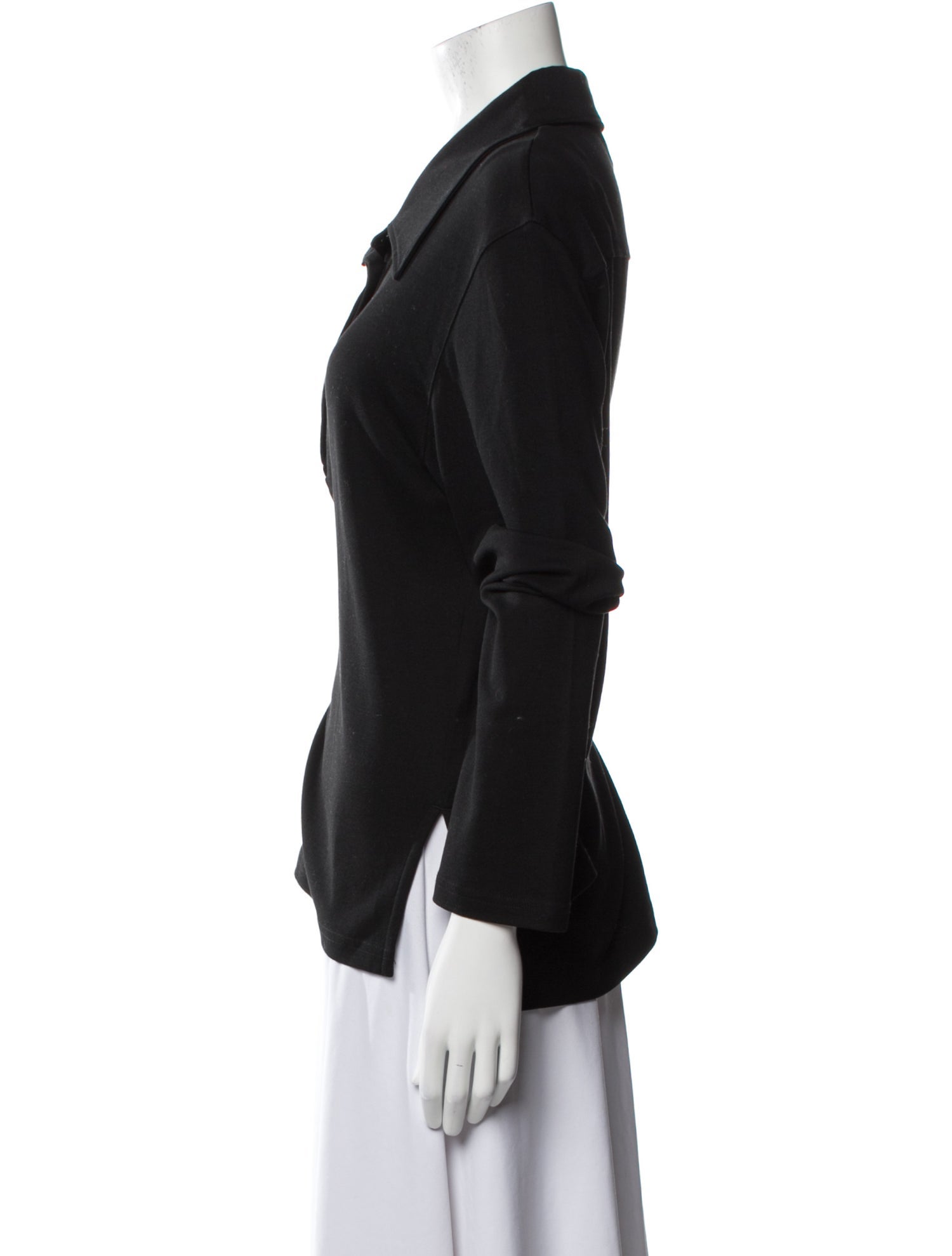 Courrèges Three-Quarter Sleeve Top