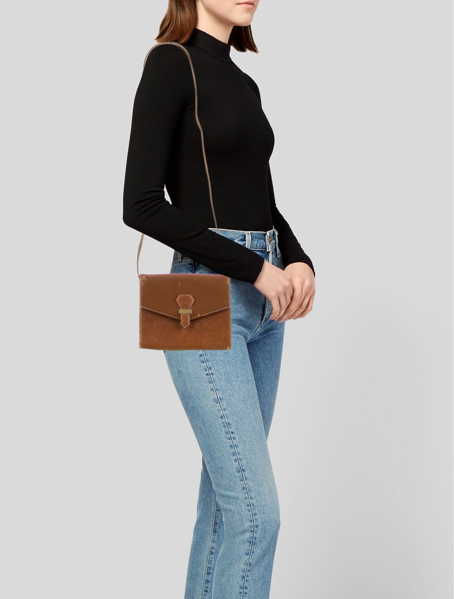 Courrèges Leather Crossbody Bag