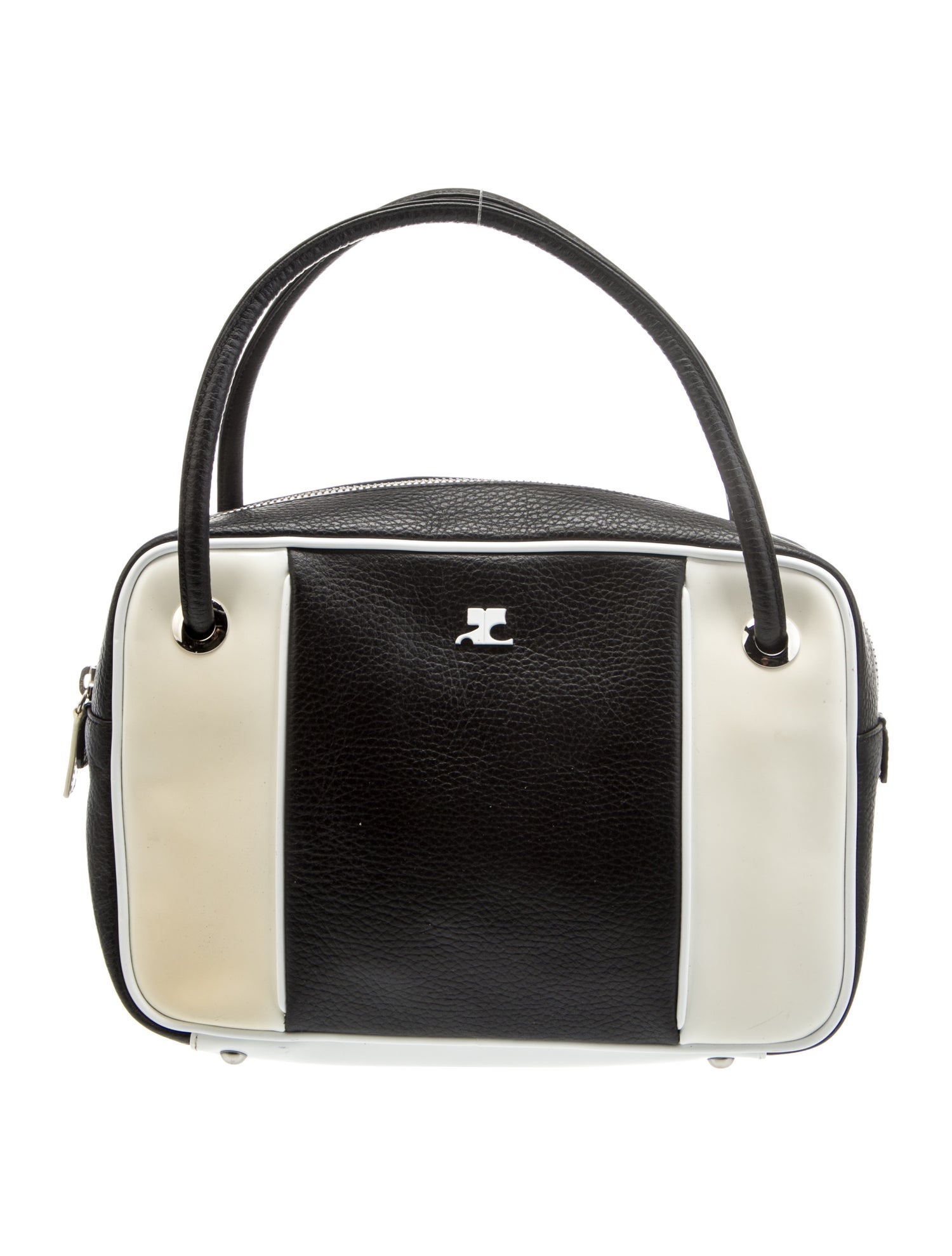Courrèges Leather Shoulder Bag