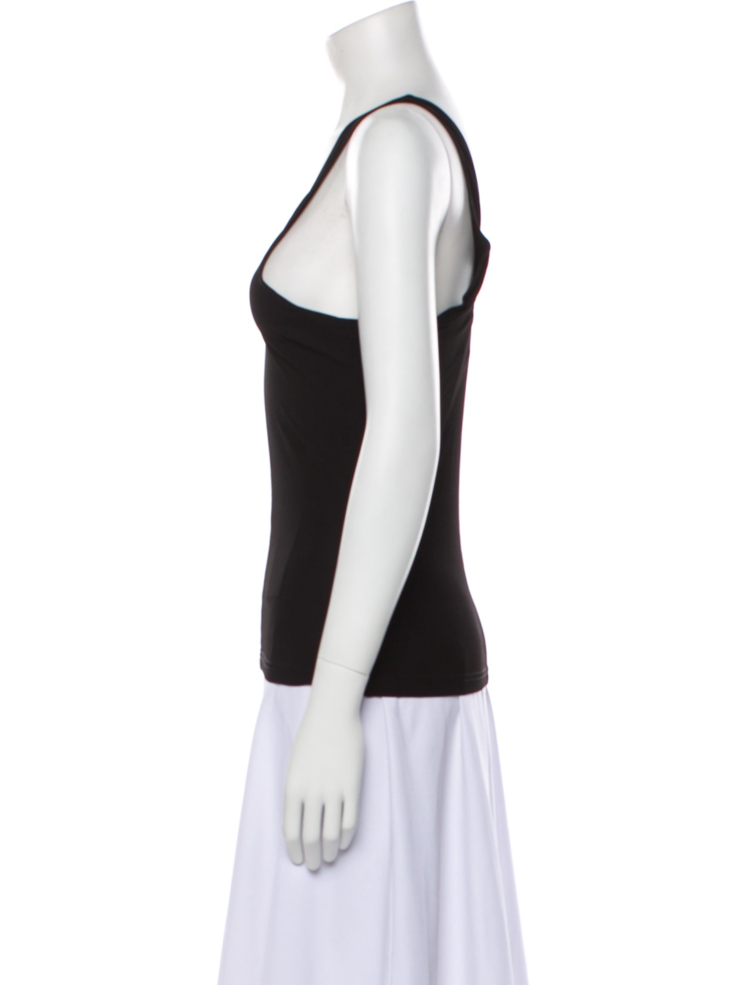 Courrèges V-Neck Sleeveless Top
