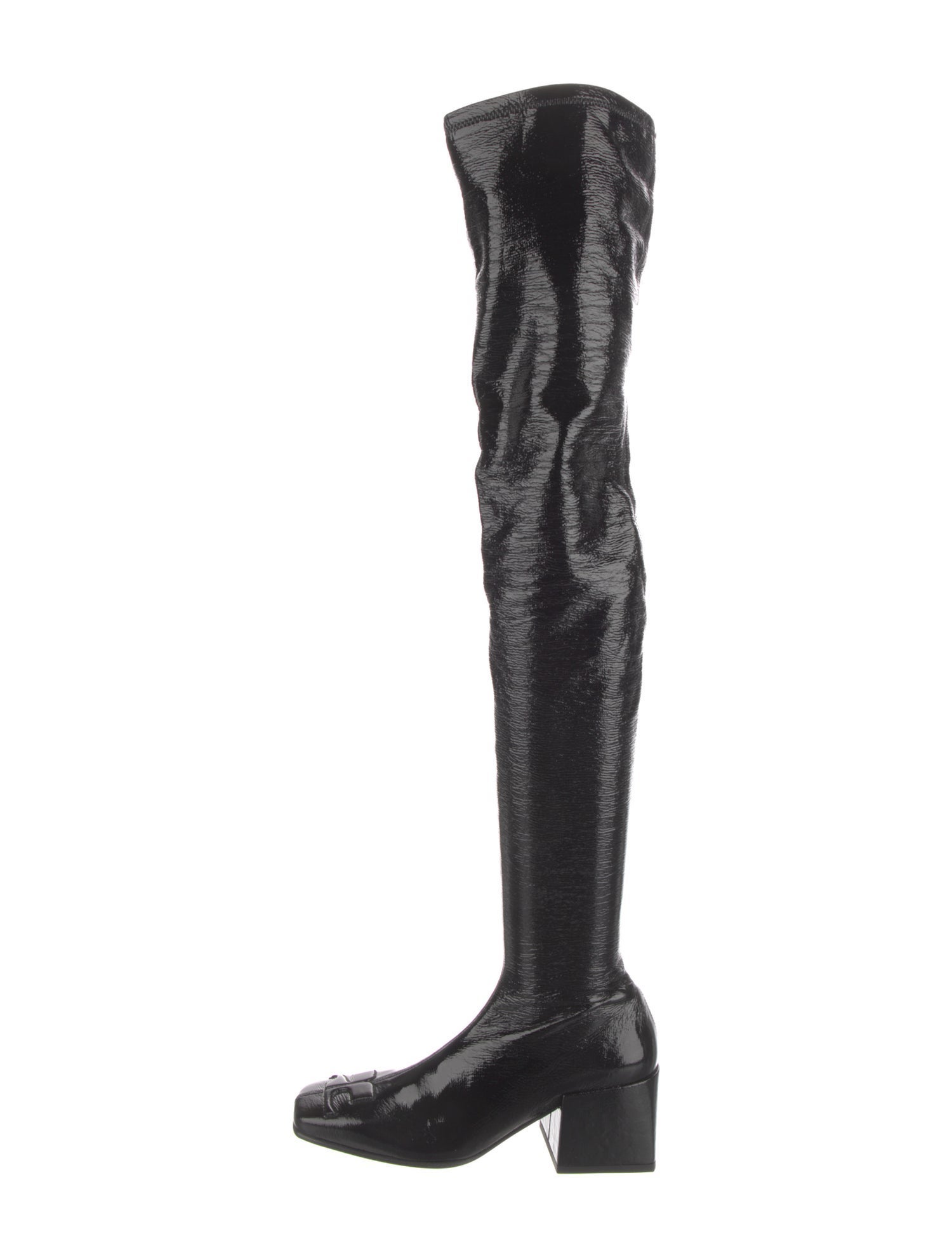 Courrèges Patent Leather Boots w/ Tags