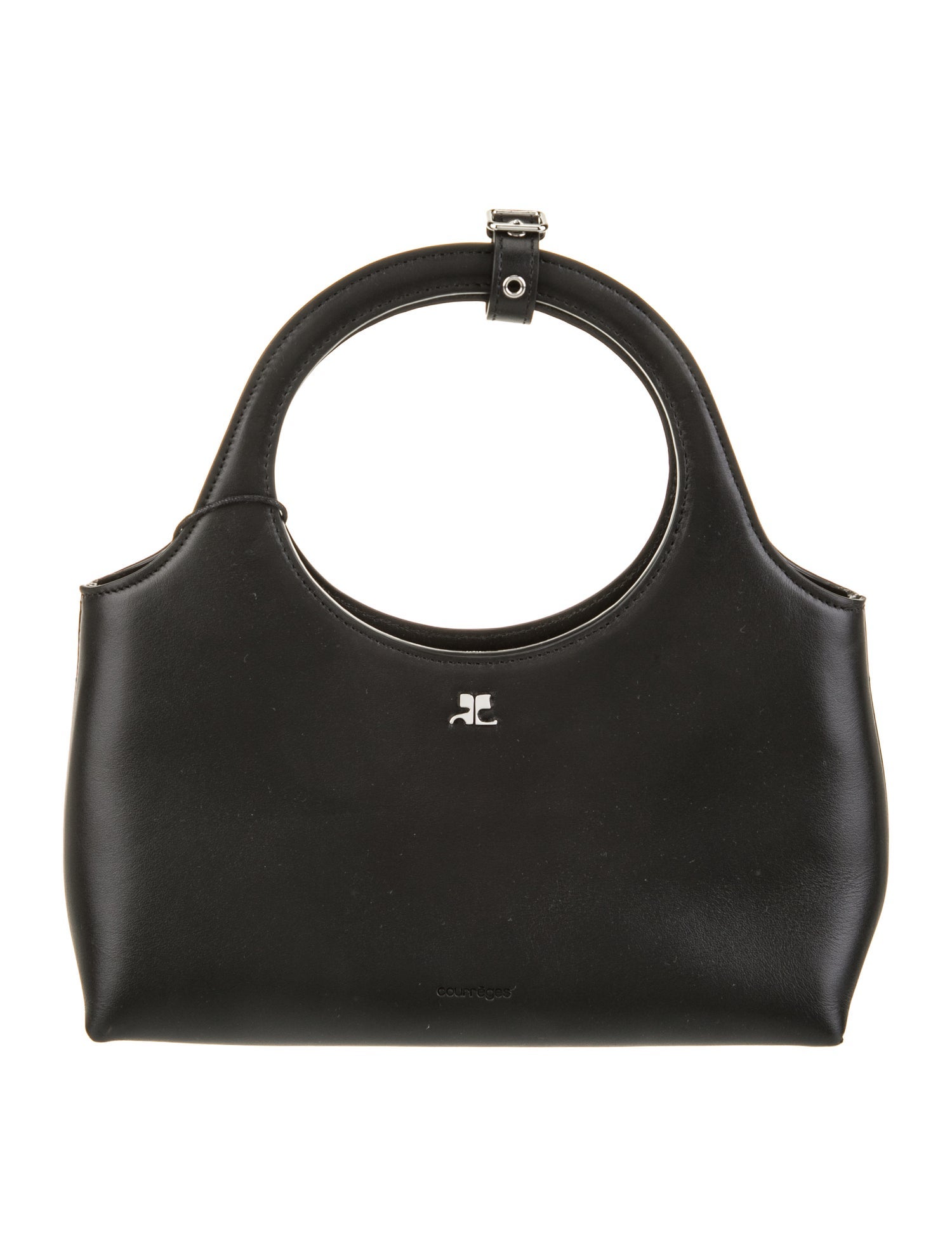 Courrèges Leather Top Handle Bag w/ Tags