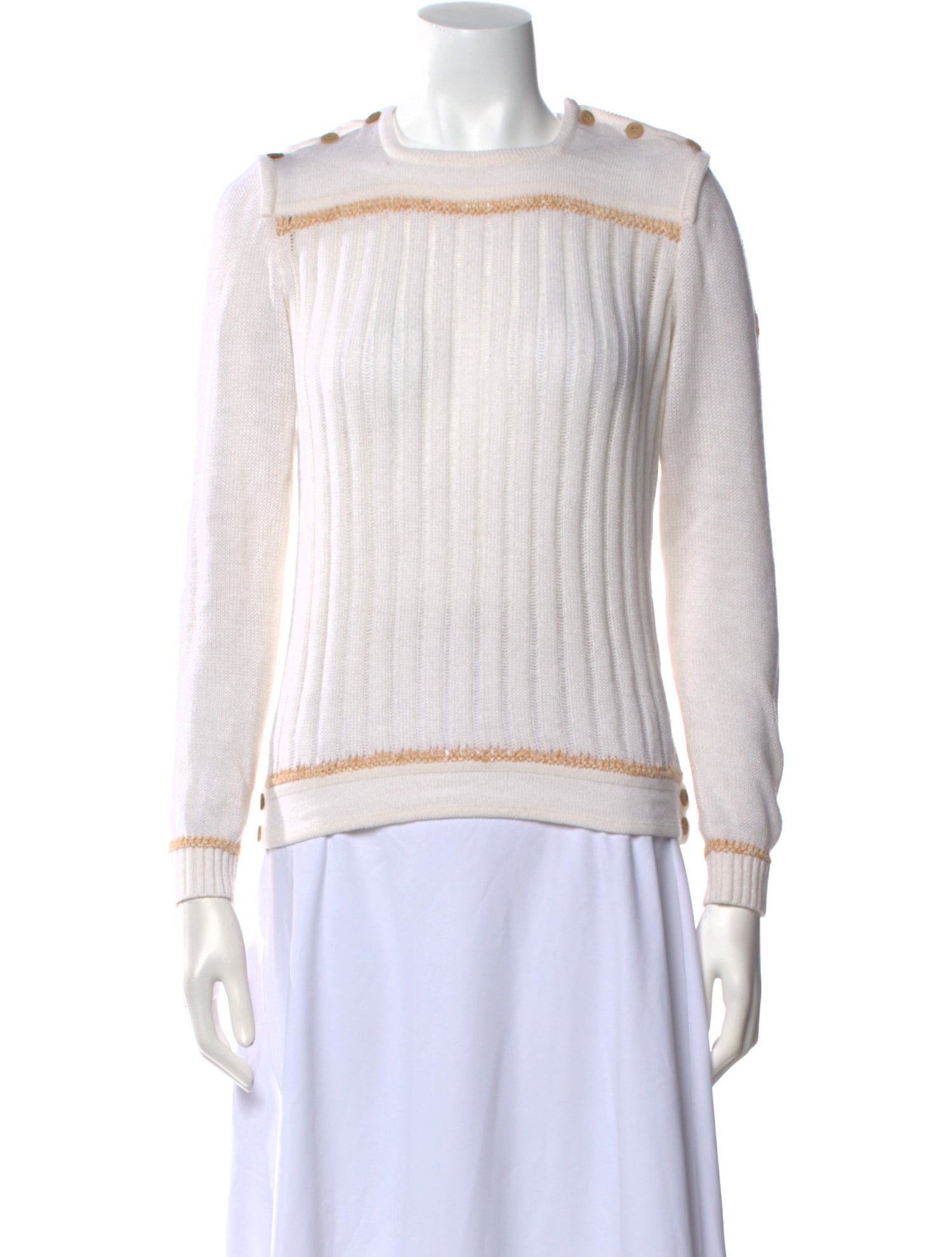 Courrèges Crew Neck Sweater