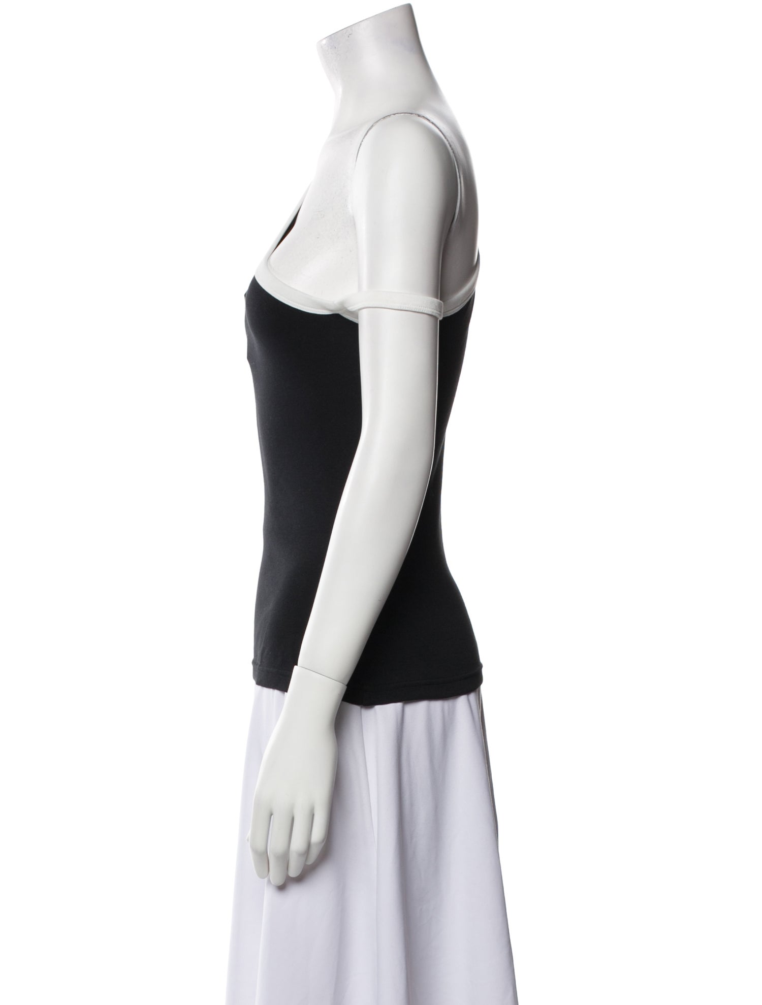 Courrèges One-Shoulder Sleeveless Top w/ Tags