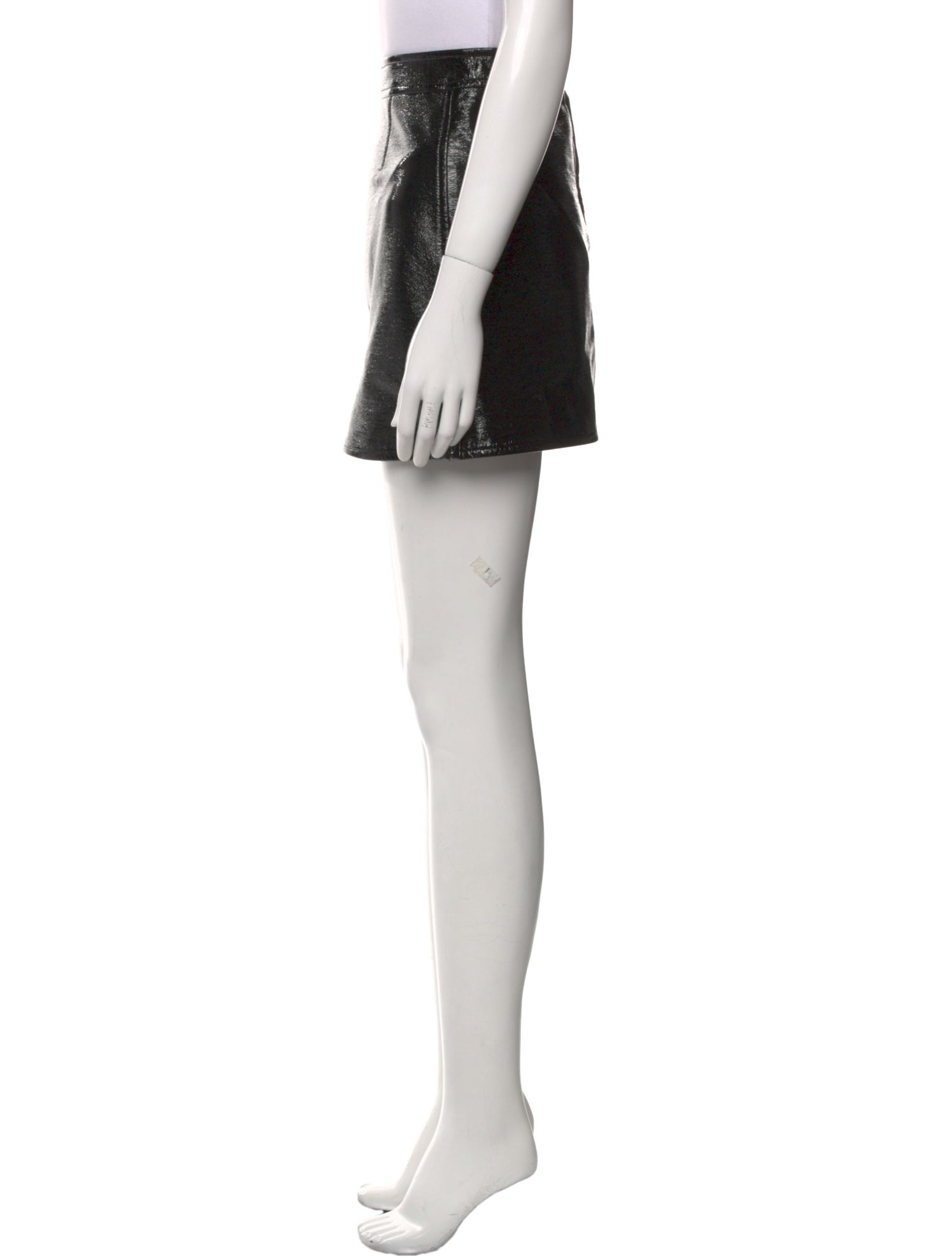 Courrèges Embroidered Accent Mini Skirt