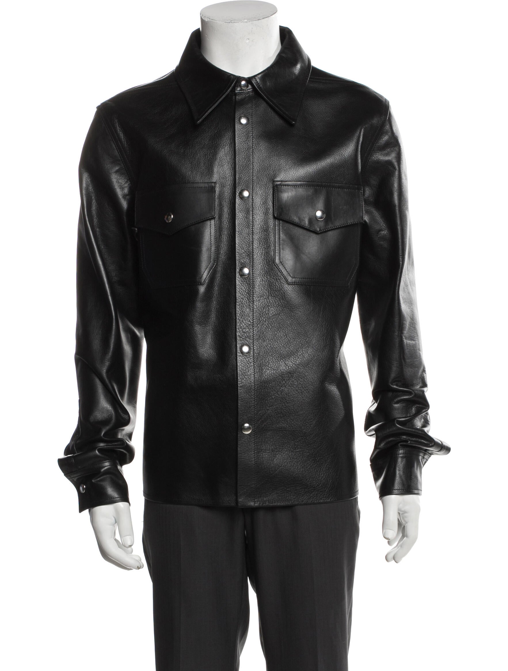 Courrèges Leather Moto Jacket w/ Tags