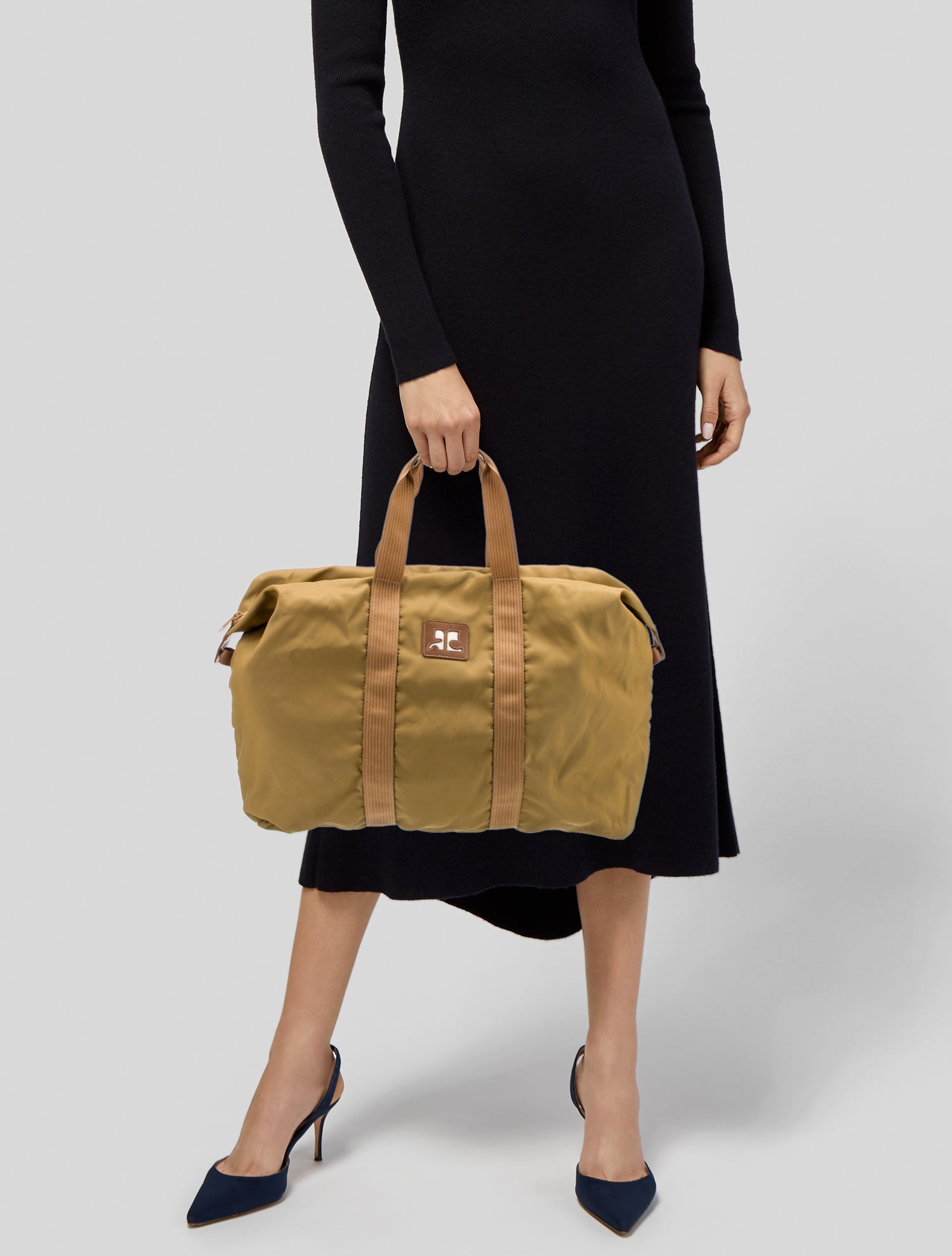 Courrèges Nylon Weekender Bag