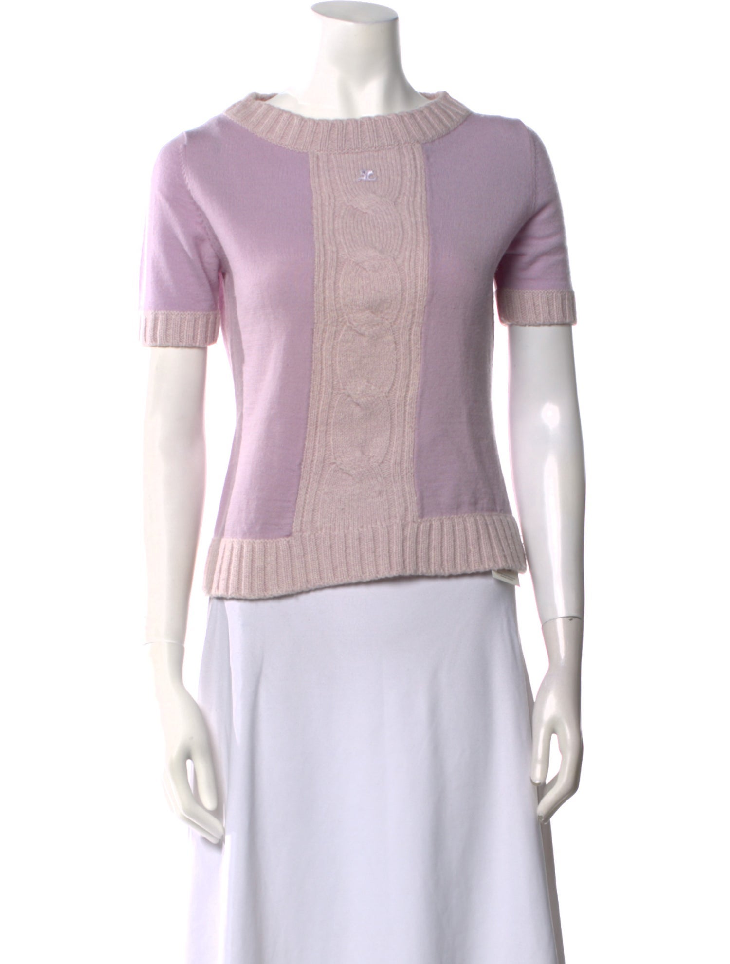 Courrèges Crew Neck Sweater