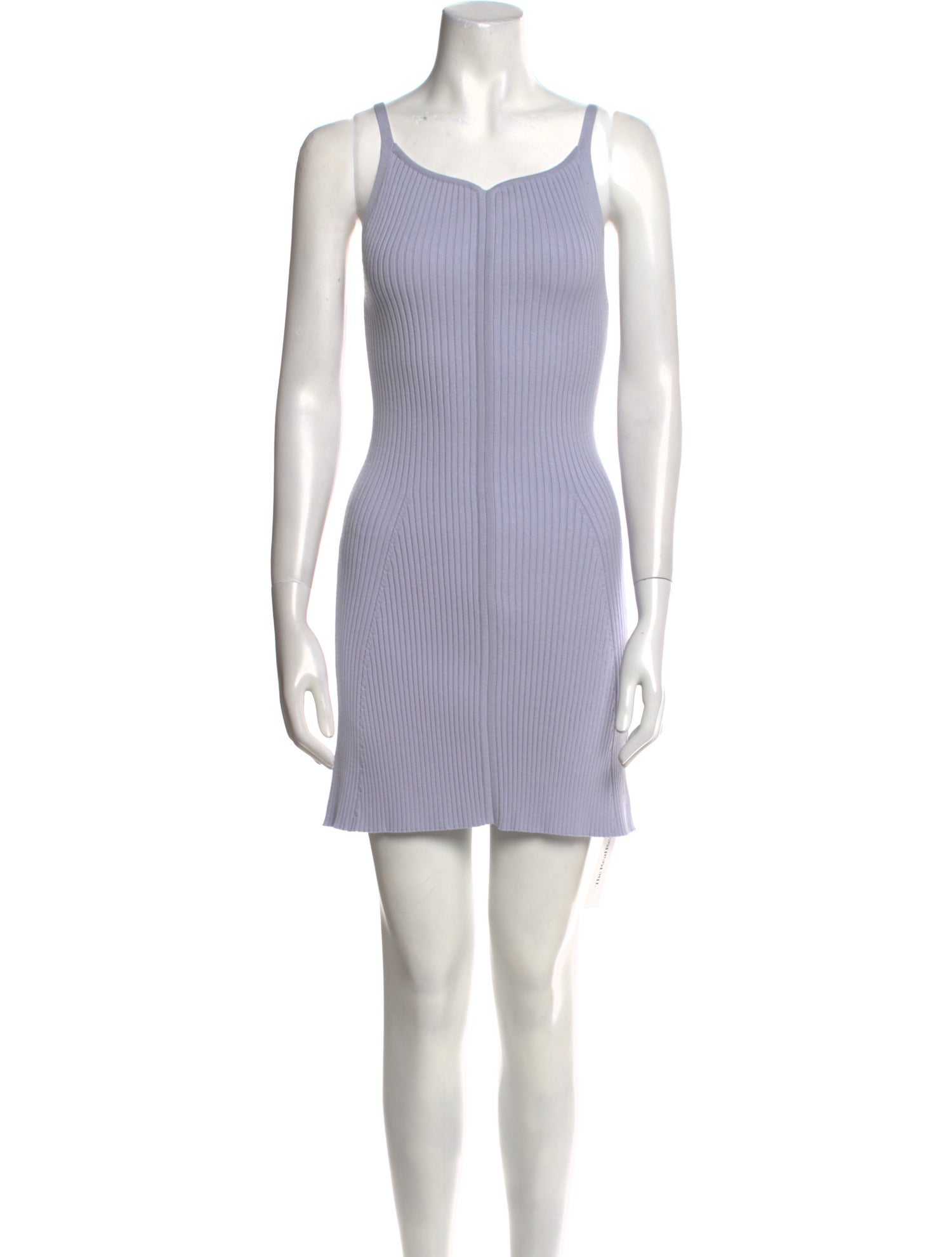 Courrèges Scoop Neck Mini Dress