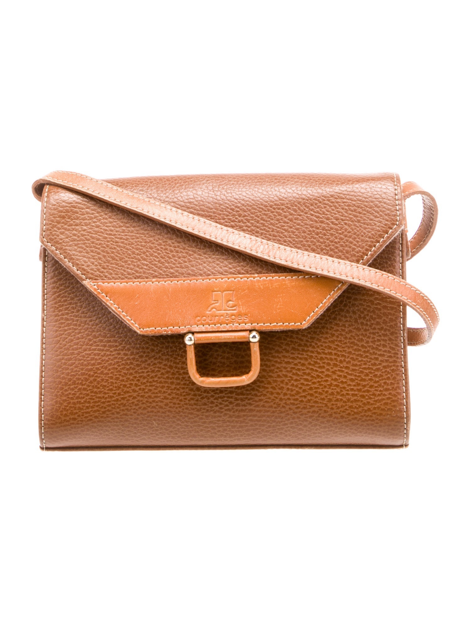 Courrèges Leather Crossbody Bag