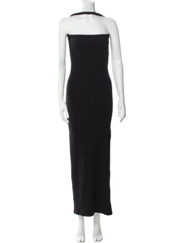 Courrèges Dresses Strapless Long Dress M