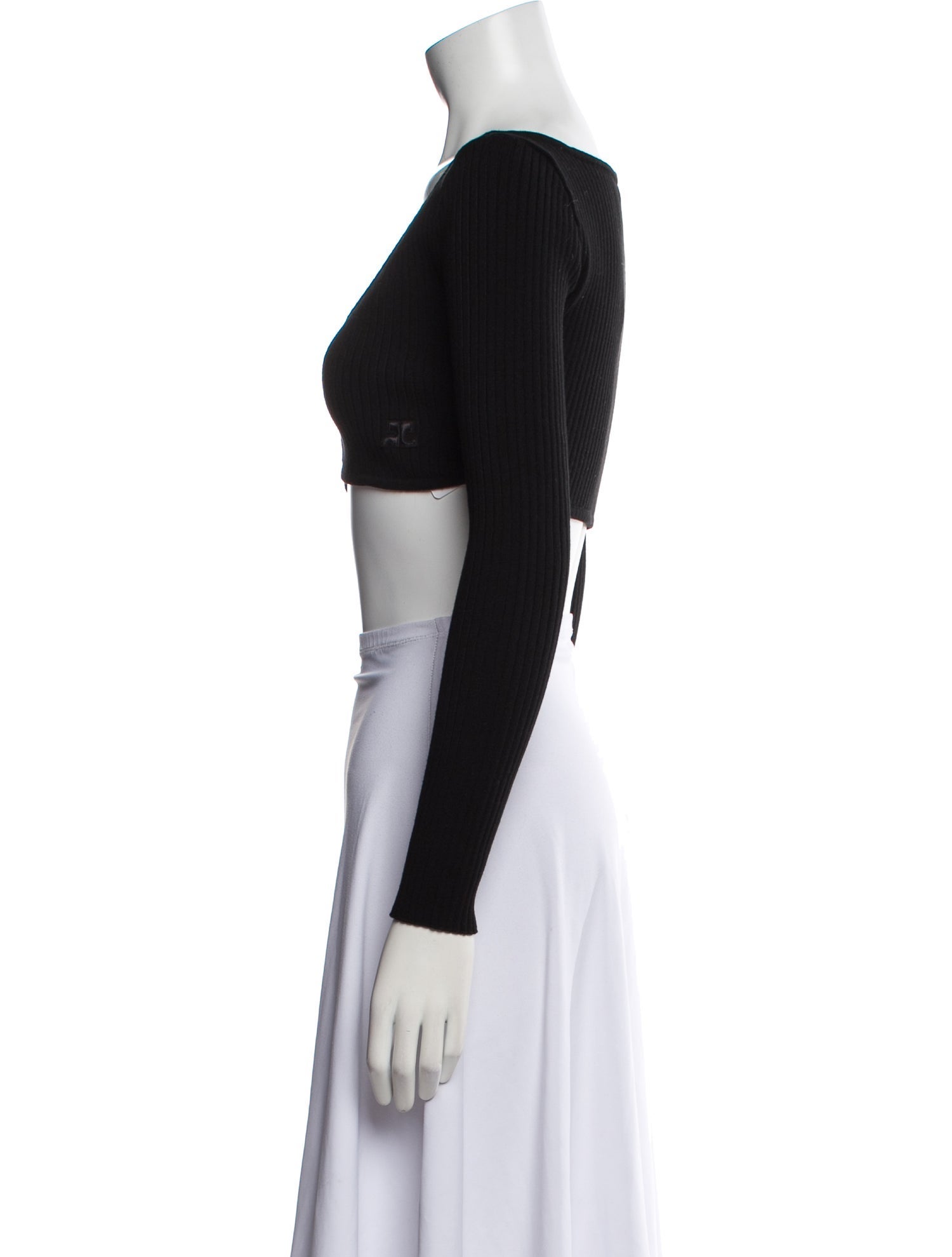 Courrèges Plunge Neckline Sweater w/ Tags