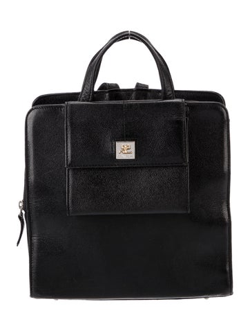Courrèges Backpacks Leather Briefcase