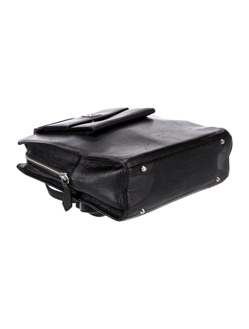 Courrèges Leather Briefcase