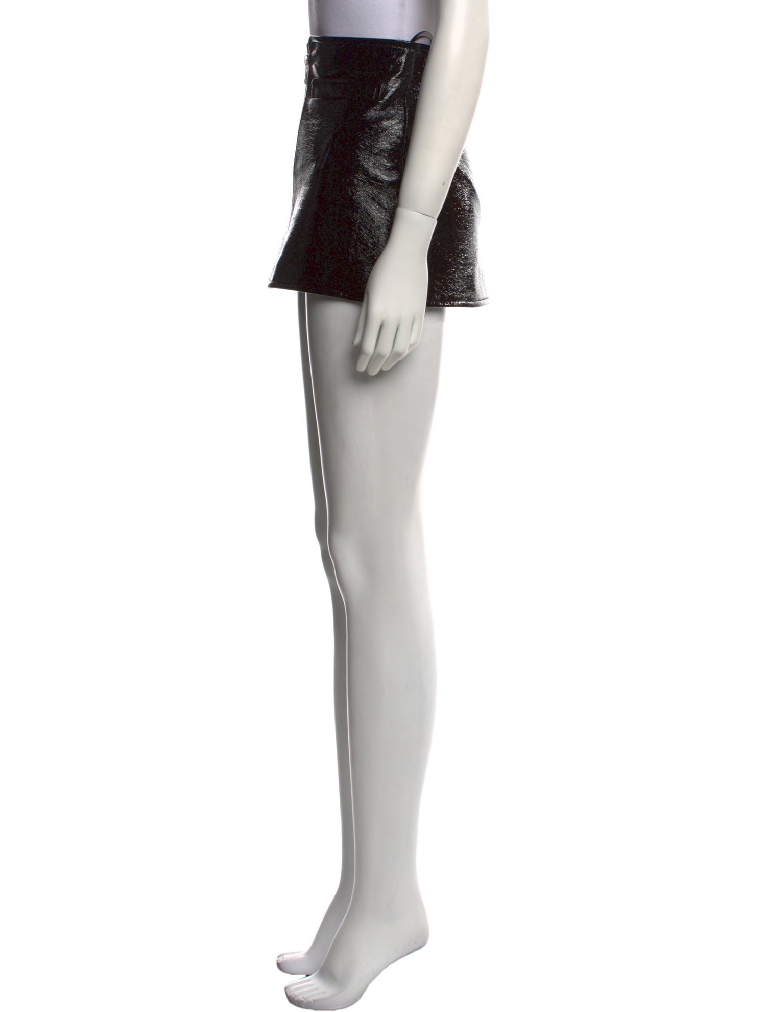 Courrèges Embroidered Accent Mini Skirt